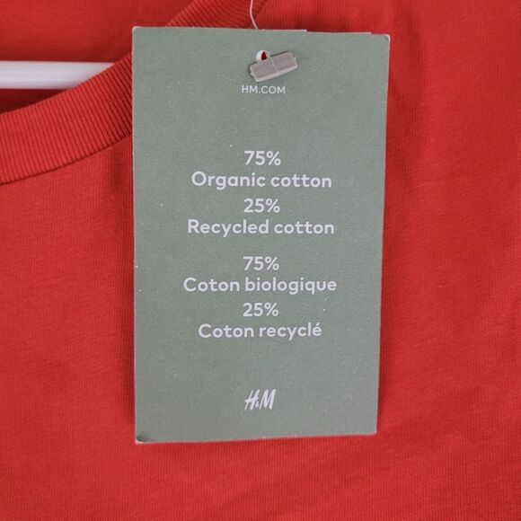 H&M bundle (2) short sleeve cotton tees size 6X/7 - Picture 5 of 5